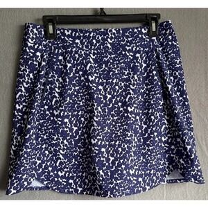 Vineyard Vines Performance Skirt Skort Women Small Blue Pockets Tennis Golf